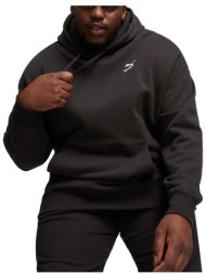 μπλούζα μακρυμάνικη puma better classics relaxed hoodie fl 621321-01 ανδρικό