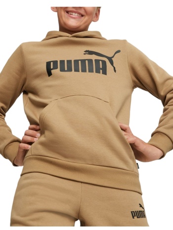 μπλούζα μακρυμάνικη puma ess big logo hoodie fl b 586965-86 σε προσφορά