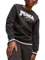 μπλούζα μακρυμάνικη puma squad crew fl b 676355-01 αγόρι