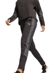 παντελόνι υφασμάτινο puma evostripe high-waist 676075-01 γυναικείο