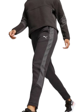 παντελόνι υφασμάτινο puma evostripe high-waist 676075-01 σε προσφορά
