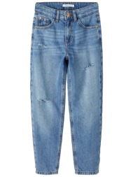 παντελόνι jean name it silas tapered 13219131-medium blue denim αγόρι