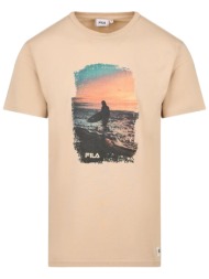 μπλούζα κοντομάνικη fila mondo apchms24021-101 ανδρικό