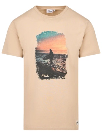 μπλούζα κοντομάνικη fila mondo apchms24021-101 ανδρικό σε προσφορά