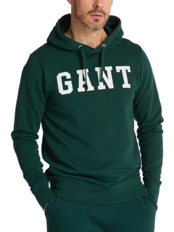 μπλούζα μακρυμάνικη gant logo sweat hoodie 2003214-374 σε προσφορά