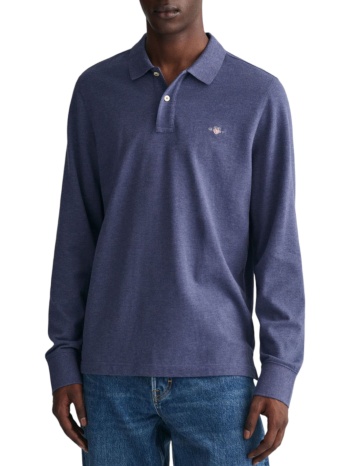 μπλούζα polo gant reg shield pique rugger 2230-902 ανδρικό σε προσφορά