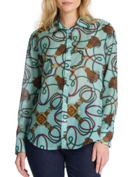 πουκάμισο μακρυμάνικο gant rel rope print 4300240-467 γυναικείο