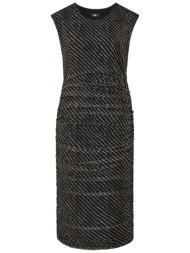 φόρεμα dkny midi αμάνικο p4adewpo-ibm γυναικείο