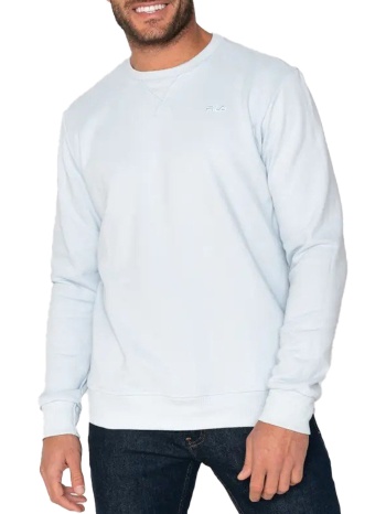 μπλούζα μακρυμάνικη fila brad φούτερ apjc0012-babyblu σε προσφορά