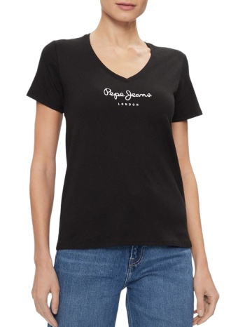 μπλούζα κοντομάνικη pepe jeans drop 0 wendy v neck σε προσφορά