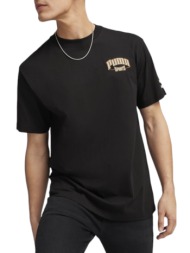 μπλούζα κοντομάνικη puma team for the fanbase gr 624395-01 ανδρικό