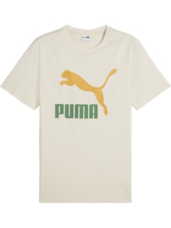 μπλούζα κοντομάνικη puma classics logo 538069-87 ανδρικό σε προσφορά