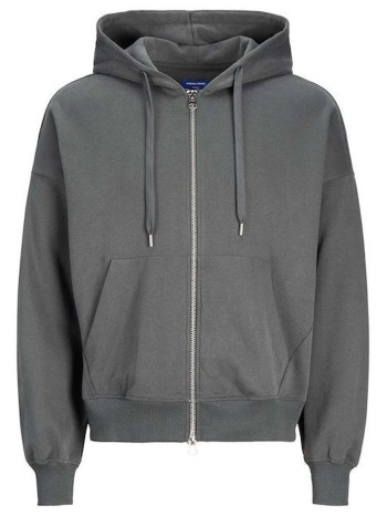 ζακέτα jack & jones jorvolume hood 12242506-asphalt ανδρικό σε προσφορά