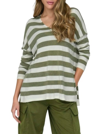 μπλούζα μακρυμάνικη only onlamalia v neck 15219642-cloud σε προσφορά