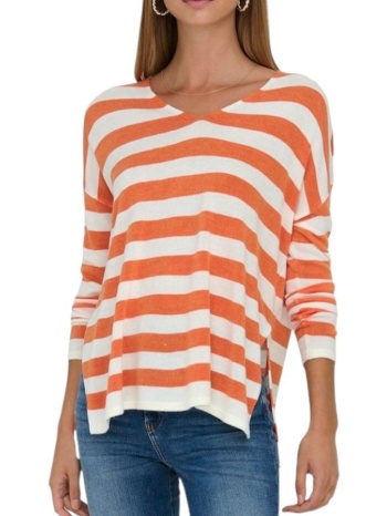 μπλούζα μακρυμάνικη only onlamalia v neck 15219642-cloud σε προσφορά