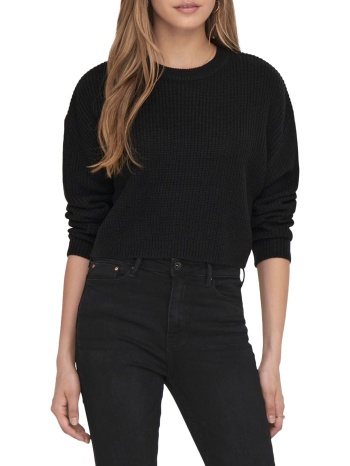 πουλόβερ only onlmalavi cropped 15284453-black γυναικείο σε προσφορά