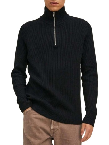 μπλούζα μακρυμάνικη jack & jones jprccperfect knit half zip σε προσφορά