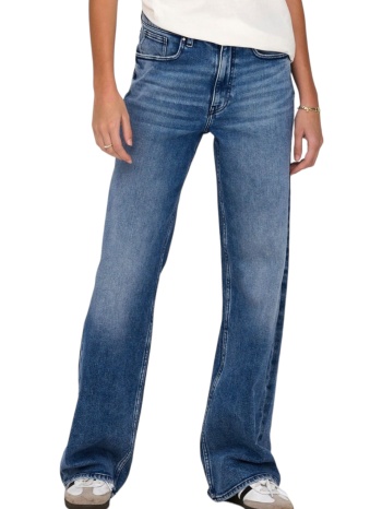παντελόνι jean only onljuicy high waist wide σε προσφορά