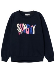 μπλούζα μακρυμάνικη name it venus 13220280-dark sapphire κορίτσι