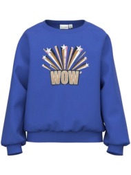 μπλούζα μακρυμάνικη name it venus 13220280-dazzling blue κορίτσι