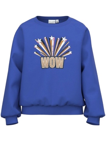 μπλούζα μακρυμάνικη name it venus 13220280-dazzling blue σε προσφορά