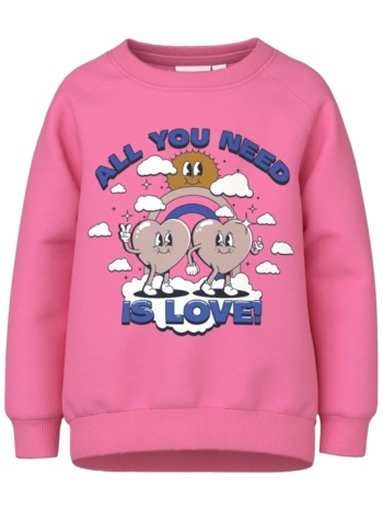 μπλούζα μακρυμάνικη name it venus 13220292-pink cosmos σε προσφορά