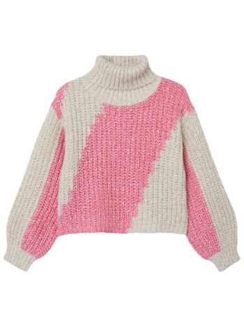 πουλόβερ name it onina roll neck knit 13221037-pink cosmos σε προσφορά