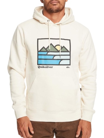 μπλούζα μακρυμάνικη quiksilver landscape lines hoodie σε προσφορά