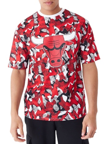 μπλούζα κοντομάνικη new era nba team aop mesh os chi σε προσφορά