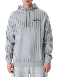 μπλούζα μακρυμάνικη new era ne pinstripe os hoody 60424407-030 ανδρικό