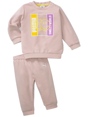 αθλητικό σετ puma φορμα puma x sw minicat crew jogger tr σε προσφορά