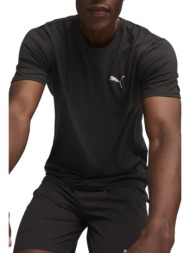 μπλούζα κοντομάνικη puma run cloudspun 524989-01 ανδρικό