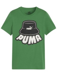 μπλούζα κοντομάνικη puma ess+ mid 90s graphic 679720-86 αγόρι