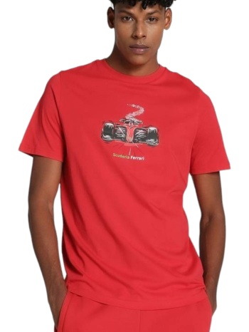 μπλούζα κοντομάνικη puma ferrari race graphic 623803-02 σε προσφορά