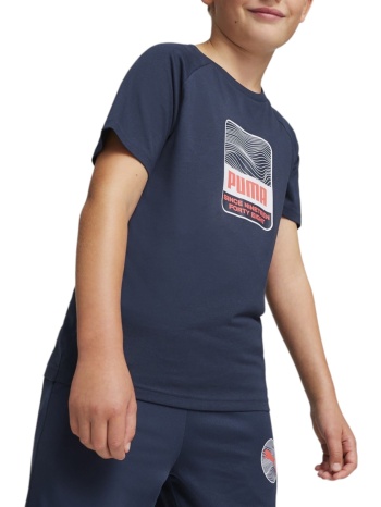 μπλούζα κοντομάνικη puma active sports graphic 679206-14 σε προσφορά