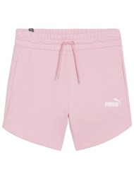σορτς puma ess 5 high waist tr 848339-30 γυναικείο