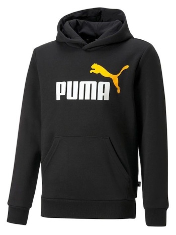μπλούζα μακρυμάνικη puma ess+ 2 col big logo hoodie fl σε προσφορά