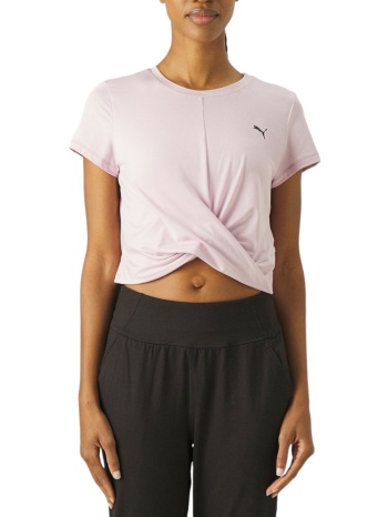 μπλούζα κοντομάνικη puma studio yogini lite twist 523164-60 σε προσφορά