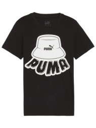 μπλούζα κοντομάνικη puma ess+ mid 90s graphic 679720-01 αγόρι