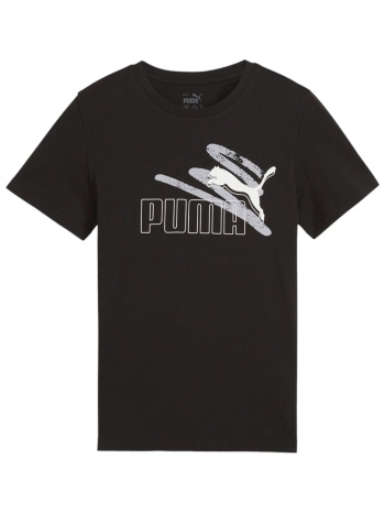 μπλούζα κοντομάνικη puma ess+ logo lab summer 679231-01 σε προσφορά