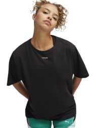 μπλούζα κοντομάνικη puma graphic oversized 525115-01 γυναικείο