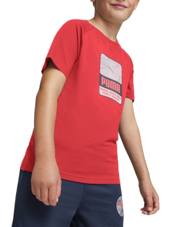 μπλούζα κοντομάνικη puma active sports graphic 679206-25 σε προσφορά