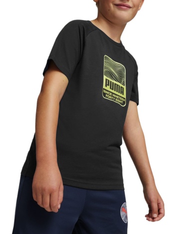 μπλούζα κοντομάνικη puma active sports graphic 679206-01 σε προσφορά