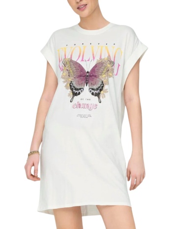 φόρεμα only onllucy life butterfly box 15324361-cloud σε προσφορά