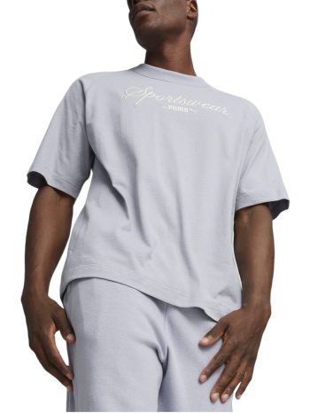 μπλούζα κοντομάνικη puma classics+ tee 624272-63 ανδρικό σε προσφορά