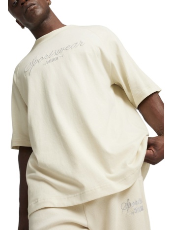 μπλούζα κοντομάνικη puma classics+ tee 624272-87 ανδρικό σε προσφορά