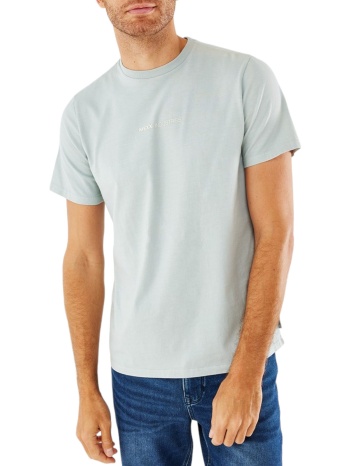 μπλούζα κοντομάνικη mexx crewneck so2113023m-grey mint σε προσφορά