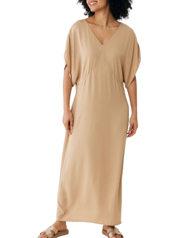 φόρεμα mexx long v-neck fluttersleeve tu0613033w-sand σε προσφορά