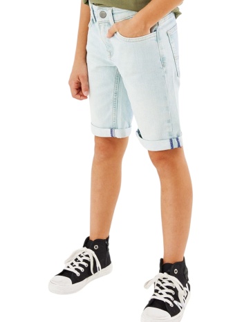 σορτς mexx jess regular waist straight jeans bm0532023b-sky σε προσφορά