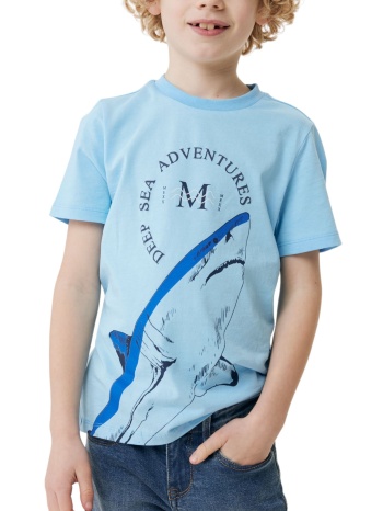 μπλούζα κοντομάνικη mexx with artwork tu2162033b-light blue σε προσφορά